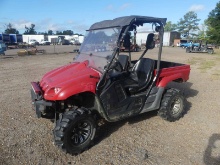 2008 Yamaha Rhino 4WD Utility Vehicle, s/n 5Y4AM16Y38A003466 (No Title - $5