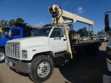 1999 GMC Topkick Boom Truck, s/n 1GBM7H1CXXJ102516: S/A, Cat 3126 Eng., Eat