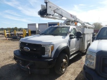 2017 Ford F550 Bucket Truck, s/n 1FDUF5HT3HDA05463 (Inoperable): Powerstrok