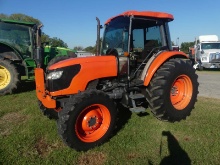 Kubota M9540D MFWD Tractor, s/n 86104: C/A, Missing Driver Door Glass, PTO,