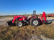 Massey Ferguson 2635 MFWD Tractor, s/n FV601864: Rollbar, DL250 Loader w/ B