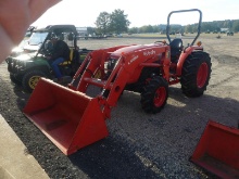 2024 Kubota MX6000HST MFWD Tractor, s/n KBUL3CHRHP8C23675: Rollbar, Hydrost