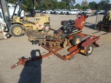 2002 Ditch Witch 1230H Walk-behind Trencher, s/n 1W2167 w/ 2002 Ditch Witch
