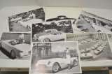 Group Of 7 1953 -56 Chevy Corvette Dealership Promotional Pictures