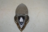 Plymouth Chrome Wing Grille Emblem Vertical