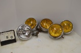 1920’s Side Mount Spot Light & 2 Pair Fog Lights