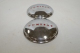 1939 2 Pontiac Hubcaps Nos