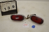 1940 Chevy Tail Lights Pair