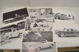 Group Of 7 1955-58 Chevrolet Dealership Promotional Prints