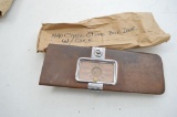 1940 Chevy Glove Box Door W/clock