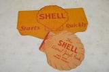 Shell Gasoline Paper Advertising - 2 Pc