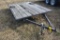 Homemade 12 Ft Tilt Bed Trailer, Bumper Hitch