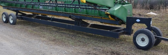 2007 Pk Header Cart; 30 Ft; Dual Axle