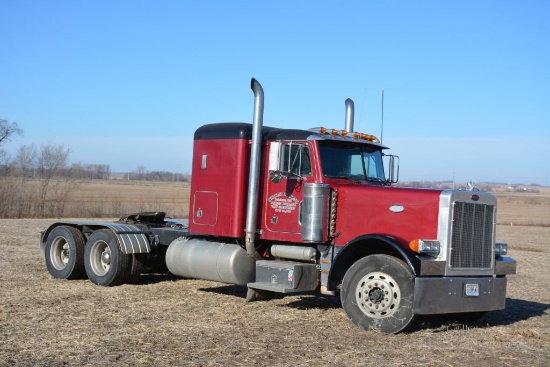 1995 Peterbilt 379 Extended Hood; Flattop 48” Sleeper; Air Ride Cab; Shur T