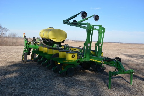 2010 John Deere 1770nt Planter; 16 Row 30 Inch; Max Emerge Xp Corn Units On