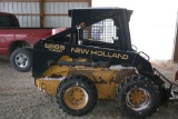 New Holland Model Lx665 Turbo Skidsteer W/ 5 Ft Tooth Bucket, 2339 Hrs, Sn#