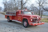 1965 Chevy C-60 Fire Truck; 327 Engine; 5 Speed 2 Speed Axle; New 8.25-20 T