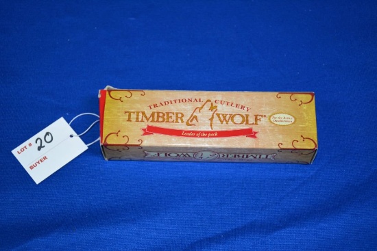 Timberwolf - 6 3/4" Knife W/ 3 1/2" Blade - W/ Sheath, #17tw103