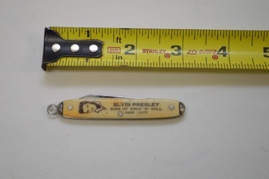 Elvis Presley Single Blade Pocket Knife