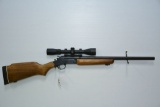 Rossi R223mb, Single Shot W/ Nikon 3x9x40 Buckmaster Scope, Bull Barrel, Sn