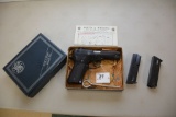 Smith & Wesson Model 59, 9 Mm Auto, 2 Clips, Sn# A177542