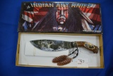 Indian Art Knife, Collector Series, #ks-5802w