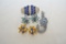 Asst Blue Claryst Brooches & Earrings; 1 By Beau Jewels