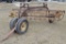 New Holland 56 Hay Rake, With Dolly Wheels On Tongue, 9'