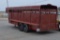 1988 Coose 20 Ft Stock Trailer, New Tires, Good Floor