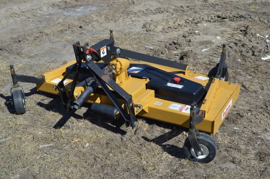 King Kutter 72" Finishing Mower, 3 Pt, Used Very Little