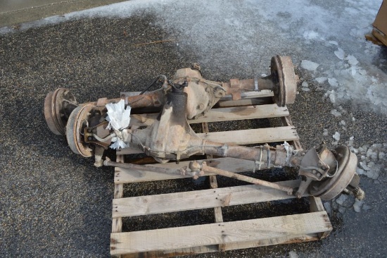 Front & Rear Axel For Willy's Jeep - Vintage - Year Unknown, Motor For Will