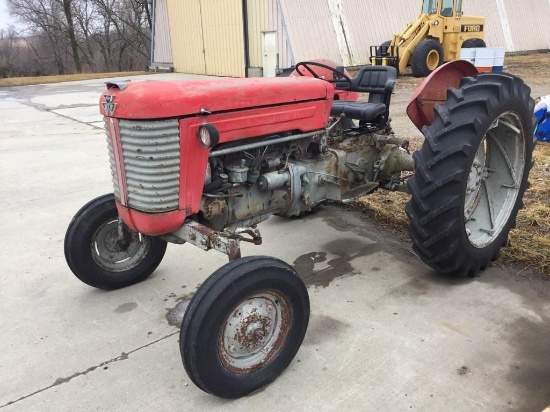 1958 Massey Ferguson 65, Gas, 3pt, Pto, New Seat, 3917 Hours