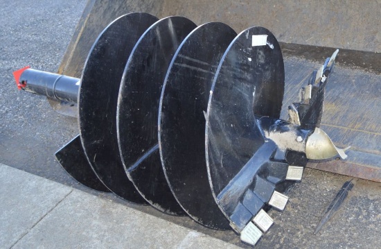 24" Auger For Post Hole Digger