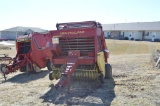 New Holland 851 Hay Baler, Chain Wrap