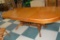 Oval Oak Dining Room Table With 2 Leafs