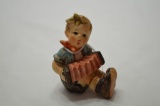 Boy With Accordion #390; Makers Mark 1979