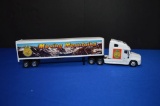 Limited Edition Die Cast Metal Collection Bank Of Semi Truck With Trailer
