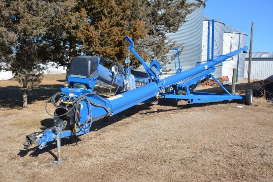 Brandt 1380 Auger, 13”, 80 Ft., Hydraulic Lift, With Swing-out, Excellent S