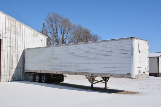 48 Ft. American Enclosed Semi Trailer, Used For Storage, No Title