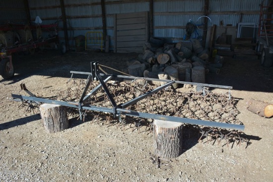 Rem 10 Ft., 3 Pt. Category 1 Or 2 Chain Harrow