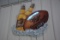 Miller Genuine Draft Lighted Football Neon Sign