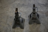 Pair Of 2-1/4-ton Jack Stands