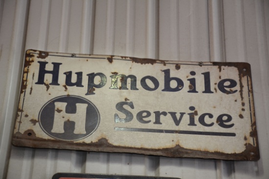 Hupmobile Service Metal Sign, Little Rusty, 16"x30"