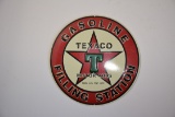 Round Texaco Filling Station Sign, 11