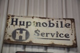 Hupmobile Service Metal Sign, Little Rusty, 16