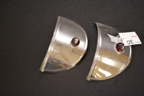 Jewel Head Light Reflectors - Nos