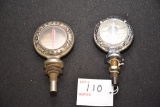 Pair Of Boyce Motor Meter Radiator Pressure Gauge