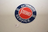 Studebaker Authorized Service Porcelain 12 In. Sign
