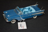 1957 Chevrolet Convertible Die Cast Car By Danbury Mint