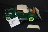 1936 Ford Convertible Die Cast Car By Franklin Mint
